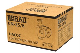 Насос циркуляционный CN-25/6 (40/60/90Вт,макс.подача 25/35/45л/мин,макс.напор 4/5/6 м,длина 180мм,присоедин.разм 1¹/₂