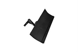 Отвал для уборки снега Каскад (съемный нож) толщина 2,5мм, 800х340 с уплотнительным ремнем 800х340 ур KSK