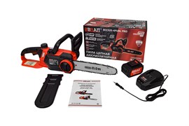 Пила цепная аккумуляторная BCCS20-4PUBL PRO (Brushless/бесщёточный/20В,4.0Ач;шина 10
