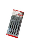 Пилка для лобзика по дереву T344D HCS (132х110мм, шаг 4мм) комплект 100шт/уп. 400шт/кор 21 06 149 069