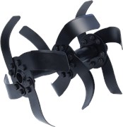 Почвофреза правая в сборе (вал с ножами) для мотокультиватора BR-65 04 06 032 000