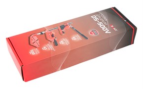 Стойка для дрели DS-500V(посад.диам.шейки 43;мат.осн.чугун;разм.основ 160*160мм;выс.стойки 500мм;гл.свер 60мм;раб.захват 68мм) 8шт/уп,160шт/поддон 35 01 030 114