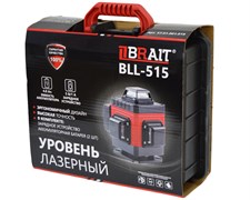 Уровень лазерный BLL-515 (время работы на АКБ-8ч,дальность-35м,длина волн.515НМ,2АКБ,З/У,автомат.выравн;воз-ть уст-ки на штатив)10шт/кор 90/120шт/подд 37 01 001 019