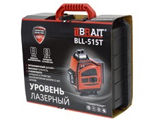 Уровень лазерный BLL-515T ШТАТИВ (время работы на АКБ-8ч,дальность-35м,длина волн.515НМ,2АКБ,З/У,автомат.выравн;штатив в компл,кейс)10шт/уп 90шт/подд 37 01 002 019