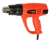 Фен строительный BHG2000I (2000Вт; кейс; макс.темп. 600°С; 4 насадки; 3 скорости ) 5шт/уп 150/180шт/поддон 21 01 100 069