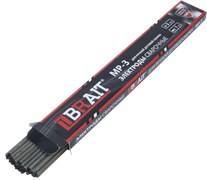 Электроды BRAIT МР-3 с рутиловым покрытием, для MMA сварки (3мм*350мм, упак. 1кг, 10шт/уп) 18 02 080 094