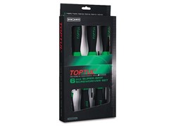 Набор отверток 6шт TORX (T10,15,20,25,30,40) TOPTUL (GAAE0610) GAAE0610