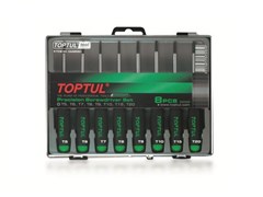Набор отверток д/точн.работ TORX 8шт T5-T20 TOPTUL (GAAW0801) GAAW0801