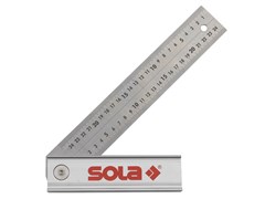 Угольник складной 250х170мм алюм. рукоятка QUATTRO (SOLA) 56017001