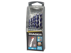 Набор сверл универсальных 4-10 мм 5 шт DIAGER 215B
