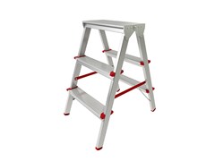 Лестница-стремянка алюм. двухсторонняя 66 см 3 ступ. 2,6кг PRO STARTUL (ST9941-03) ST9941-03