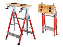 Верстак складной WORTEX WB 6012 БАМБУК, 605X540X(860-1140) мм, регулировка столешницы 0329004