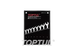 Набор ключей комбинир. 10-19мм 8шт TOPTUL (GPAD0801) GPAD0801