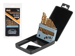 Набор сверл по мет. 13шт 1.5-6.5мм HSS TIN GEPARD GP1301-13