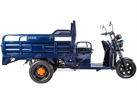Грузовой электротрицикл Rutrike D4 1800 60V1200W Синий-1981 021494-1981
