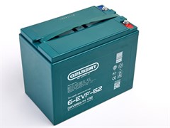 Тяговый аккумулятор Gelbert 6-EVF-52 (12V55A/H C5) 0000046