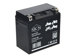 Аккумулятор стартерный для мототехники SKN YTX14-BS  (12V/12Ah/200A ) [CT 1214,YTX14H-BS] 0000123