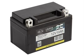 Аккумулятор для мототехники SKN LiFePO4 YTZ10S (12V/10Ah/190A) [UTZ10S, CT 1210.1, MT 12-10] 0000191