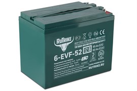 Тяговый аккумулятор RuTrike 6-EVF-52 (12V52A/H C3) 022598