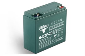 Тяговый аккумулятор RuTrike 6-DZF-20 (12V20A/H C2) 022834