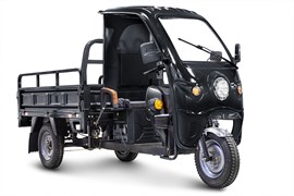 Грузовой электротрицикл Rutrike D4 NEXT КАБИНА 1800 60V1500W Черный-2651 023400-2651