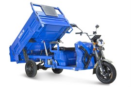 Грузовой электрический трицикл Rutrike D5 1700 гидравлика (60V1200W) Красный-2828 024732-2828