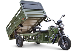 Грузовой электротрицикл Rutrike D4 NEXT 1800 60V1500W Зеленый-2880 025099-2880