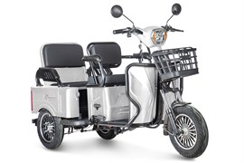 Электротрицикл Rutrike Gelbert Tuban 48V/60V 600Вт Белый-3063 0000134-3063