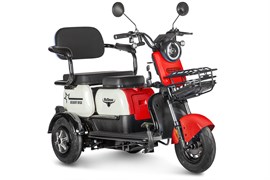 Электротрицикл Rutrike Gelbert Vega 48V/60V 600Вт Красный-3066 0000136-3066