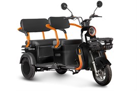 Электротрицикл Rutrike Gelbert Beta 48V/60V 800Вт Черный-3028 0000256-3028