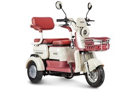 Электротрицикл Rutrike Gelbert Mercury 48V/60V 650Вт Бело-красный-3050 0000265-3050