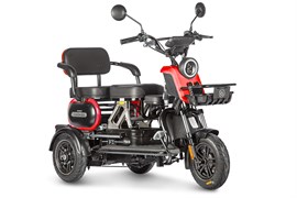 Электротрицикл Wanshida UN MOTO 60V 650Вт Черно-красный-3104 0000285-3104