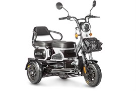 Электротрицикл Wanshida HOT HATCH 60V 650Вт Черно-белый-3074 0000288-3074