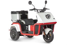 Электротрицикл Wanshida DOUHAO 60V 800Вт Черно-бело-красный-3069 0000294-3069