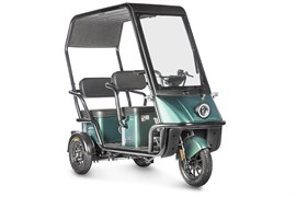 Электротрицикл Wanshida NIPLA 500 60V 1000Вт Черно-зеленый-3084 0000296-3084