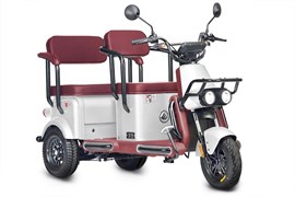 Электротрицикл Wanshida U1-X 60V 800Вт Белый-3097 0000307-3097