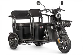 Электротрицикл Wanshida LC300 60V 1000Вт Черный-3075 0000310-3075