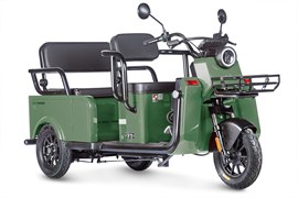 Электротрицикл Wanshida LC-F200 60V 1000Вт Зеленый-3081 0000320-3081