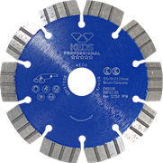 Диск алмазный KEOS Professional сегментный (бетон) 125мм/22,23 (DBP02.125) 73012