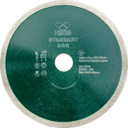 Диск алмазный KEOS Standart сплошной (керамогранит) 180мм/25,4/22,23 (DBS01.180) 73088