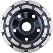 Чашка алмазная KEOS Standart двухрядная 125мм/22,23 (CDR125ST) 73125