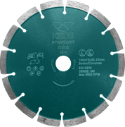 Диск алмазный KEOS Standart сегментный (бетон) 180мм/22,23 (DBS02.180) 73127