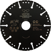 Диск алмазный KEOS универсальный 125мм/22,23 (DBU02.125) 73149