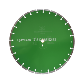 Диск алмазный KEOS GRANITE равноудаленный сегментный (гранит\бетон) 400мм/25.4/20 (DBG02.400UD) 74047