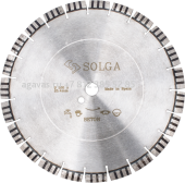 Диск алмазный Solga Diamant PROFESSIONAL10 сегментный (железобетон) 350мм/25,4 74093
