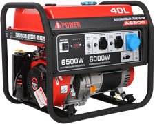 Портативный бензиновый генератор A-iPower A6500 223840