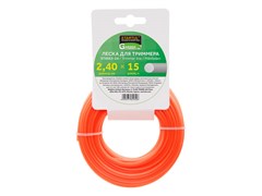 Леска ф 2.4 мм х 15 м кругл. сеч. STARTUL GARDEN ЦБ-0017170432