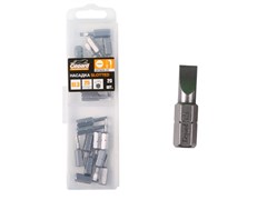 Насадка шлицевая SL3 25мм 20шт GEPARD (GP3606-25) ЦБ-0042143150