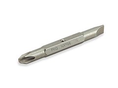 Насадка двухсторонняя PH3/SL8mm 5/16" 75мм TOPTUL (FKAB0308) ЦБ-0003808569