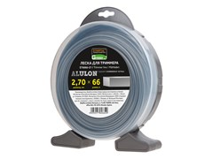 Леска ф 2.7 мм х 66 м квадратн. сеч. ALULON STARTUL GARDEN ЦБ-0027356706